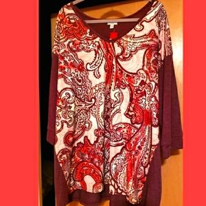 🔥👚NWT~Avenue Blouse👚